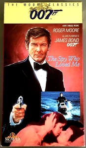 James Bond 007 - The Spy Who Loved Me (VHS, 1996)(Action) Roger Moore! - Picture 1 of 6