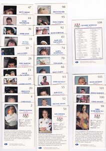 1992 Impel Olympicards - pick the ones you need                      (OL92-00)