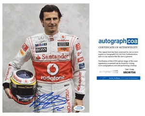 Pedro De La Rosa signed photo 8x10 ACOA autographed F1 Sauber Formula 1 - Picture 1 of 3