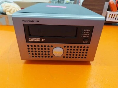 ⭐️⭐️⭐️⭐️⭐️ **DEFECTIVE** Dell CL1002 PowerVault 110T External Tape Drive  - Image 1 of 4