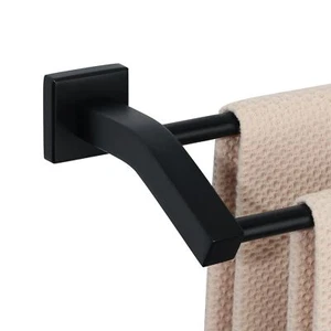 Bath Double Towel Bars,Towel Holder Towel Racks for Bathroom Lavatory,24 Inch... - Picture 1 of 7