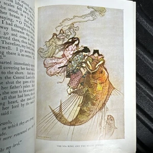Green Willow and other Japanese Fairy Tales By Grace James Warwick Global 1979 - Picture 1 of 15