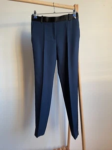 Celine by Phoebe Philo Womens Tuxedo Wool Dress Trousers Size EUR 34 - Picture 1 of 9