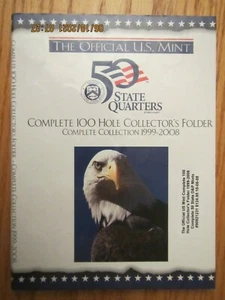 COMPLETE Washington State Quarter Book Folder 1999 to 2008 Both P&D Mints SUPER - Picture 1 of 11