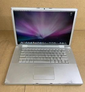 MacBook Pro 15" 2008 2,4GHz Core 2 Duo 2GB RAM, 200GB HDD macOS Leopard - Bild 1 von 8