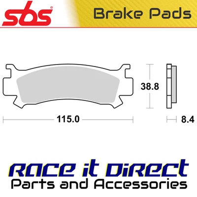 SBS 981PSI BRAKE PADS SINTER EVO - Image 1 of 4