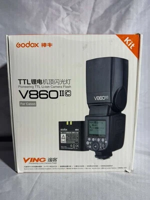 Godox TTL V860ii-c Wireless Flash Speedlite - Image 1 of 4