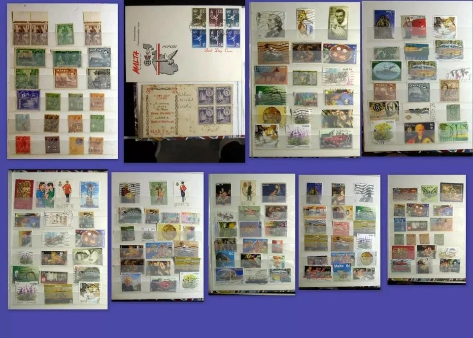 Classic, Stamps From Malta Including Great Classic 1964 Independence Issue FDC - Image 1 of 4