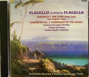 NICOLAS FLAGELLO - Conducts Serenata, The Land, Symphony #2 CD Exc Cond! Citadel - Picture 1 of 2