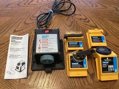 Plasplugs 4 in 1 Power Sharpener for Tools/Drill-Bits/Chisels/Knives/Scissors - Image 1 of 4