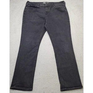 Pantalones de mezclilla Seven7 para hombre 38x32 negros ajustados calce recto lavado oscuro diseño de 5 bolsillos - Imagen 1 de 10