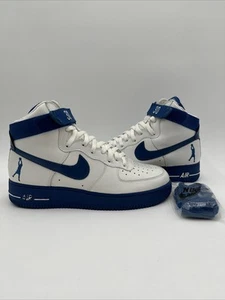 Nike Air Force 1 Sheed White Blue 2005 Size 9.5 Brand New 307722-141 - Picture 1 of 20