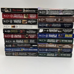Lot of 19 - William W. Johnstone Western Books mixed sets - Imagen 1 de 6