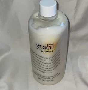 Philosophy 2 in 1 Körperreiniger & Feuchtigkeitscreme Pure Grace Sommer 16 Oz. - Bild 1 von 1