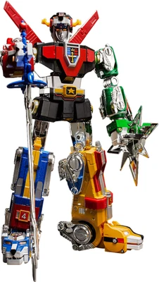 * 新 * Voltron Defender Universe:Voltron 40th Anniv 收藏套装可动人偶 — 第 1/4 张图片