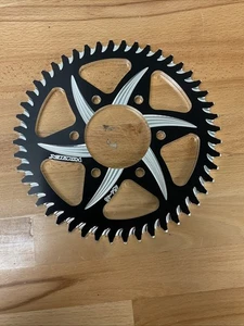 Vortex 525 CAT5 Aluminum Rear Sprocket Kawasaki 48T / Black 454ZK-48 - Picture 1 of 2