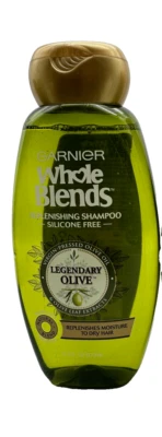 Garnier Whole Blends Legendary Olive Replenishing Silicone Free Shampoo 12.5 oz - Image 1 of 2
