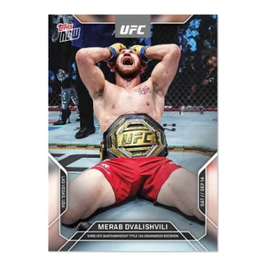 2024 UFC Topps NOW 21 MERAB DVALISHVILI UFC NOCHE UFC 306 LAS VEGAS - Picture 1 of 1