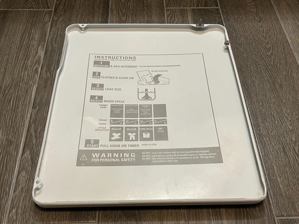 Tapa de lavadora GE General Electric Hotpoint WH44X1209 #0 Foto 1 de 4