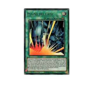 YU-GI-OH! EGO1-IT003 Pugno Del Fato Ultra Rara Italiano 1° Edizione Konami - Foto 1 di 1