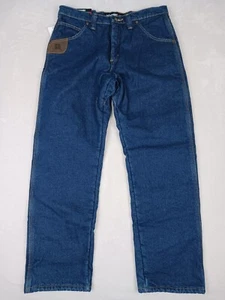 Herren Wrangler Riggs Workwear 32x30 Thinsulate Isolationsfutter Thermo Jeans - Bild 1 von 15