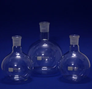 Standkolben Rundkolben selbständig NS24/29 oder NS29/32, Volumen 500ml -1000 ml - Bild 1 von 8