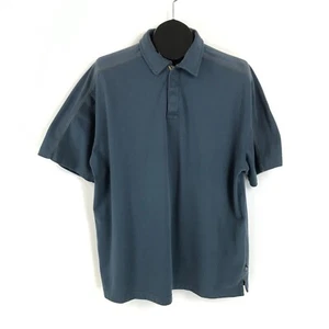 Camisa Polo REI Para Hombre XL Azul Informal Manga Corta Mezcla Algodón - Imagen 1 de 11