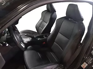 Toyota GT86 2012-2021 Synthetic Leather Sports Seat Covers in Full Black - Picture 1 of 1