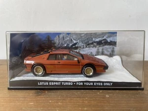 LOTUS ESPRIT TURBO #8 007 James Bond Car Collection For Your Eyes Only - DieCast - Picture 1 of 6