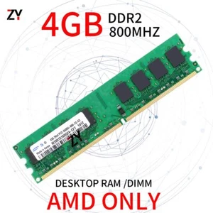 For Samsung 4GB 2GB 1GB DDR2 PC2-6400U 800MHz 2Rx4 DIMM AMD CPU Desktop RAM Lot - Picture 1 of 11