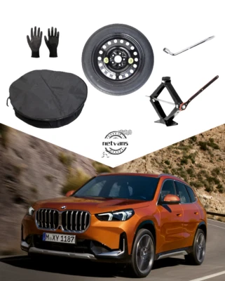 Roue de secours Galette 17'' pour BMW X1 U11 avec Cric Clé et Housse 135/80 R17 - Photo 1/4
