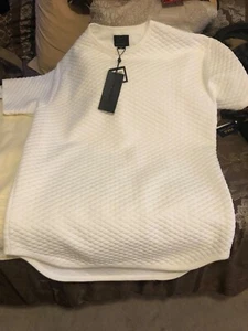NWT Decibel White Shirt S/S Sz XXXL (Runs Small) - Picture 1 of 3