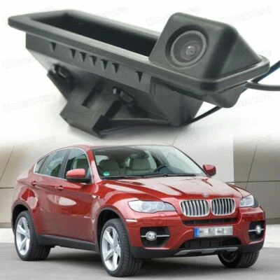 Car Trunk Handle w/ CCD Rear View Backup Camera for BMW X6 2009-2014 E70 E71 - Image 1 of 4
