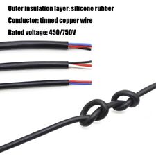 2/3/4Core Silicone Sheathed Cable0.3mm²~6mm²Tinned Copper Automotive Power Cable