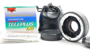 [Mint] KENKO P-AF 1.4X DG TELEPLUS MC4 Tele Rear Converter For KAF w/ Caps