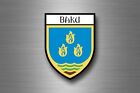 Sticker decal souvenir car coat arms shield city travel azerbaijan baku