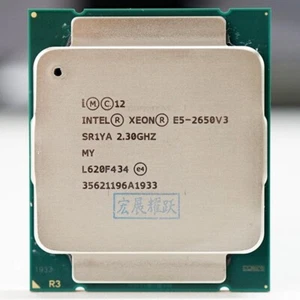 Intel Xeon E5-2650V3 Processor (2.30GHz , LGA 2011-3 , 8-Core) - SR1YA 105W - Picture 1 of 2