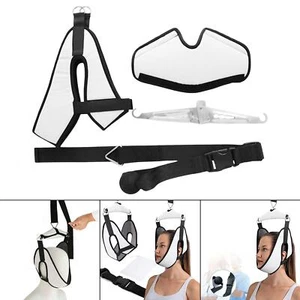 Portable Cervical Neck Traction Device, Sore  Home Use Home Physical  Over Door - Picture 1 of 10
