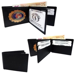 Cartera porta placa para policía local.(Insignia Incluida) Piel Cabrera - Imagen 1 de 1