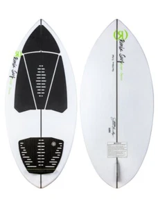 Ronix Flyweight Skimmer Wakesurf Board - Glacier White / Green - Picture 1 of 1