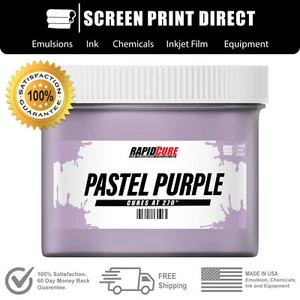 Pastel Purple - Screen Printing Plastisol Ink - Low Temp Cure 270F - 5 Gallon - Picture 1 of 6