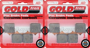 GOLDFREN FRONT BRAKE PADS For: APRILIA RSV 1000 MILLE ' 2001 2002 2003 2004 - Picture 1 of 3