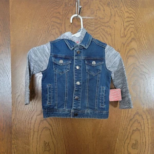 NWT Fabkids Denim Jean Jacket Boy's Toddler Sz. 3T NEW - Picture 1 of 3