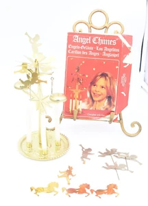 Campanelli d'angelo vintage festa cherubino cavallo clown svedese campane di Natale candele - Foto 1 di 7