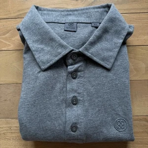G Fore Golf Polo Shirt Men's Size XL Charcoal Gray G4 G/Fore Cotton Grey - Picture 1 of 9
