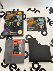 Nintendo nes The Adventures of Rad Gravity Ita Mattel con scatola e manuali