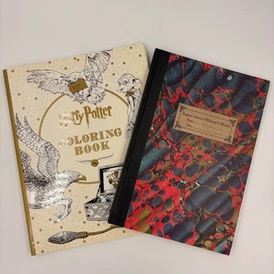 NEW Harry Potter Notebook Mina Lima and Coloring Book Set - Picture 1 of 5