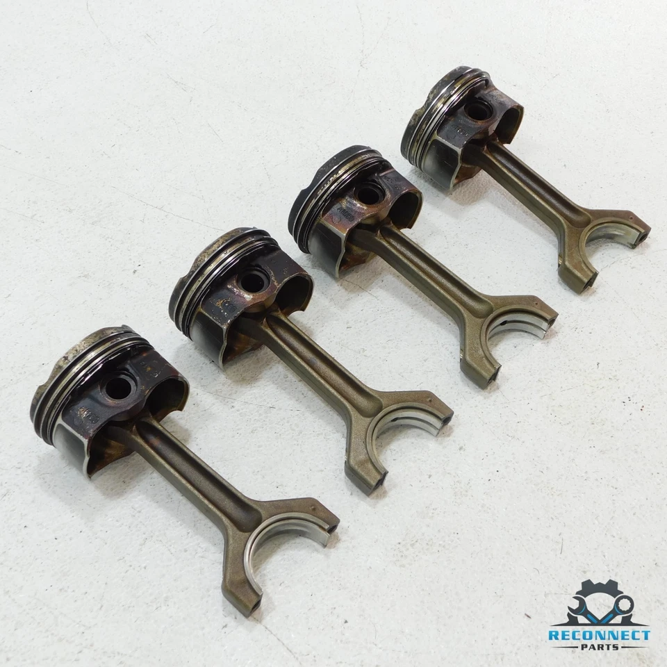 2012-2013 BMW 328i 528i F30 поршень двигателя с соединительными стержнями набор из 4 OEM 7640166 - Изображение 1 из 4