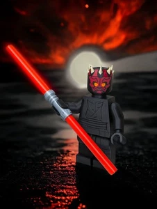 3D Printed Star Wars Darth Maul Large Scale 8.5"- 9.5" Minifigure - Picture 1 of 7