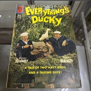 Everything's Ducky F.C. #1251 Dell 1961 Mickey Rooney & Buddy Hackett Foto-Cover - Bild 1 von 13